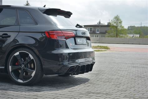 Rear Diffuser V 1 Audi Rs3 8v Fl Sportback Our Offer Audi A3 S3 Rs3 Rs3 8v