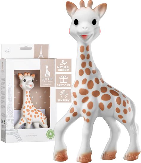 Sophie La Girafe Teething Ring 100 Natural Rubber Multi Textured