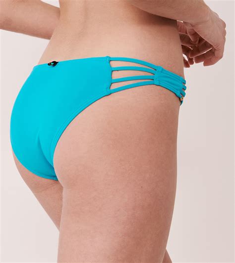 Buy La Vie En Rose Bluebird Side Bands Bikini Bottom In Blue