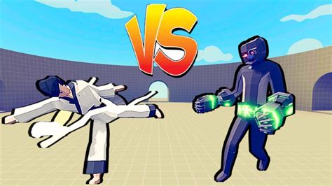 Taekwondo Champion Vs Titanium Boxer Totally Accurate Battle