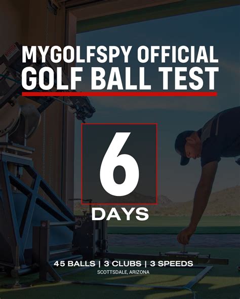 MYGOLFSPY On Twitter The Most Comprehensive Ball Test In The Industry