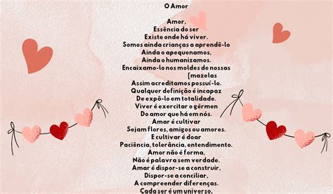 Poemas O Que É O Amor - POEMA - O AMOR