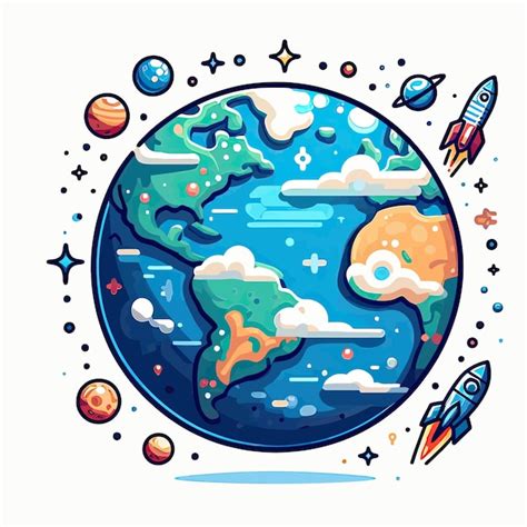 Premium Vector Planet Earth