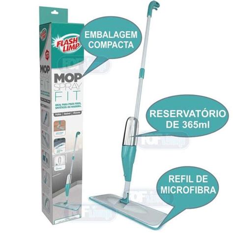 Mop Spray Fit Reservatorio Ml E Cabo Cm Modelo Mop