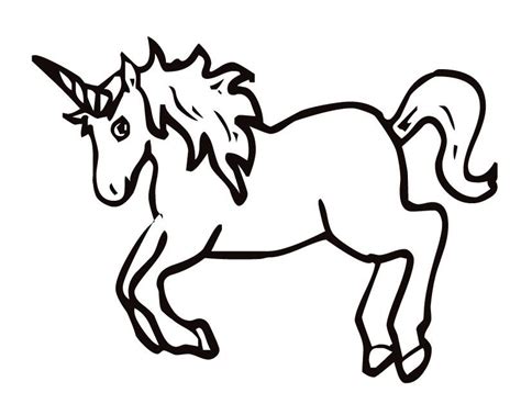 Unicorns Pictures To Trace Clip Art Library