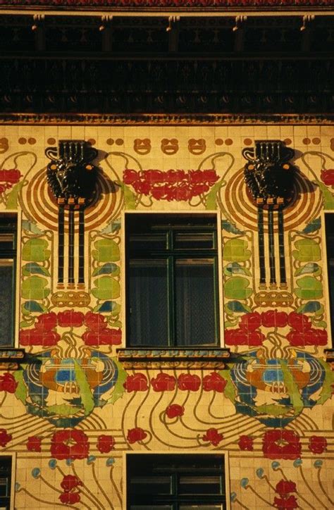 1898. Majolica House,Vienna, Art Nouveau architecture | Art nouveau ...