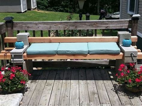 Creative Diy Cinder Block Bench Ideas For Your Home Goodsgn