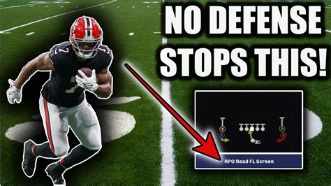 Dominate Any Defense With The Most Unstoppable Run Scheme In Madden 24