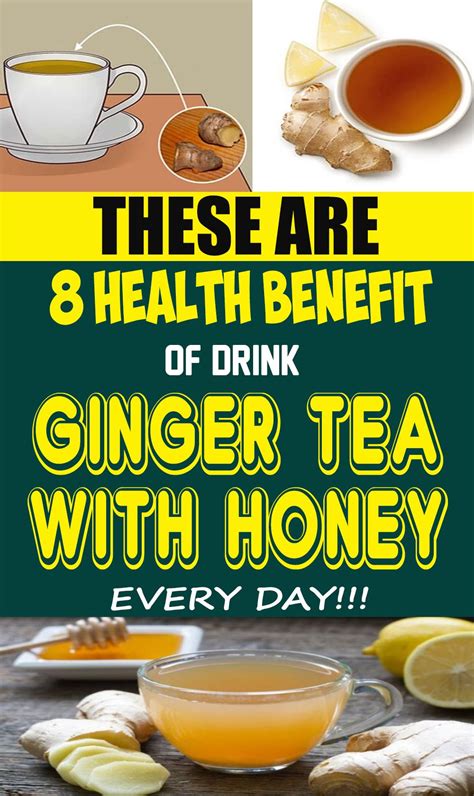 These Are The 8 Health Benefits Of Drinking Ginger Tea With Honey