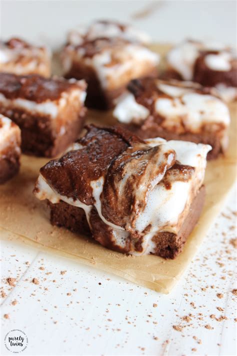 Flourless marshmallow fudge brownies