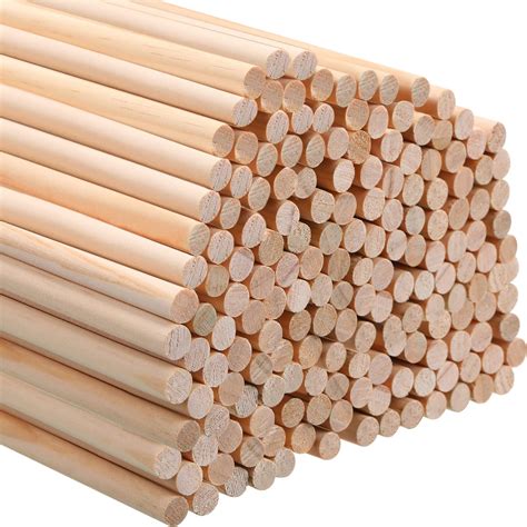 Amazon Dtmasao Pcs Dowel Rods Wood Sticks Wooden Dowel Rods