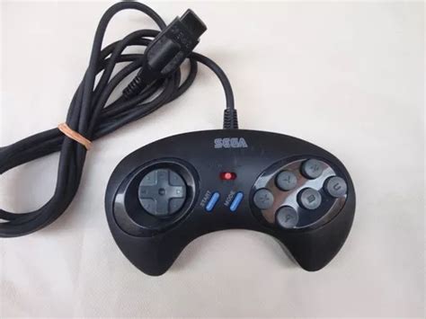 Controle Original Es Para Mega Drive Funcionando Leia Mercadolivre