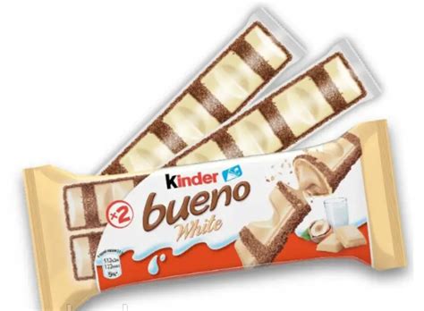 Wafelki Białe Kinder Bueno White 1szt x 39g białe baton Ferrero dla ...