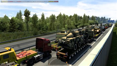 Heavy Trailers From The Map Russian Spaces In Traffic Ets