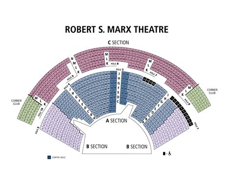 Playhouse Theatre Seating Chart Seating Chart | Totem Pole Playhouse