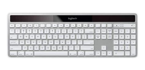 Teclado Inal Mbrico Logitech K Qwerty Ingl S Us Color Blanco Y Gris