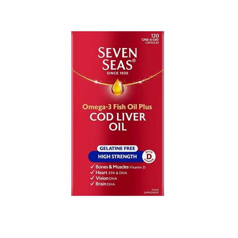 Seven Seas Cod Liver Oil High Strength Capsules Asset Pharmacy