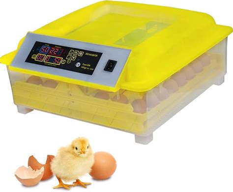 Incubadora Pollos 48 Huevos Automatica Con Ovoscopio Volteador Incubar