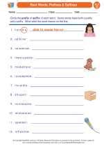 Prefixes And Suffixes Worksheet Pdf Worksheets Library