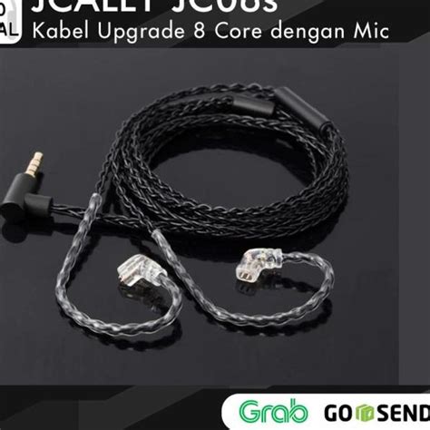 Jual Jcally Jc08s With Mic Kabel Upgrade For KZ EDX KZ ZST X KZ ZSN PRO