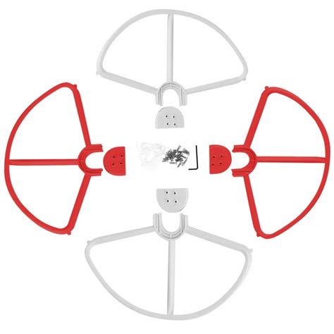 Removable Propellers Prop Protectors Guard Bumpers For Phantom 3 Red