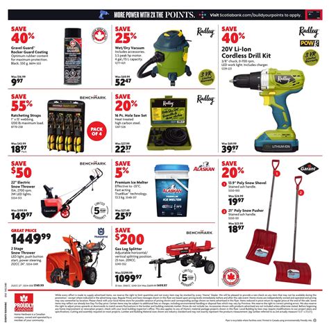 Home Hardware Building Centre Atlantic Flyer January 18 To 24