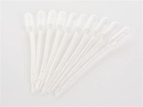 1ml Plastic Transfer Pipettes 10 Pack Oil Life