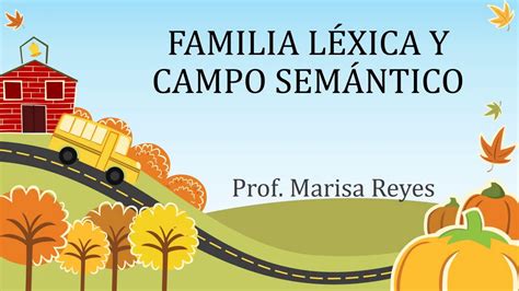 Familia léxica y campo semántico YouTube