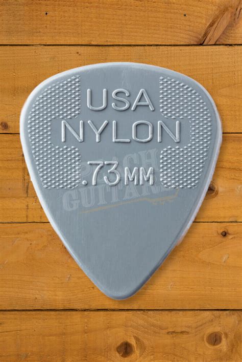 Dunlop Nylon Standard Pick 73mm 12 Pack