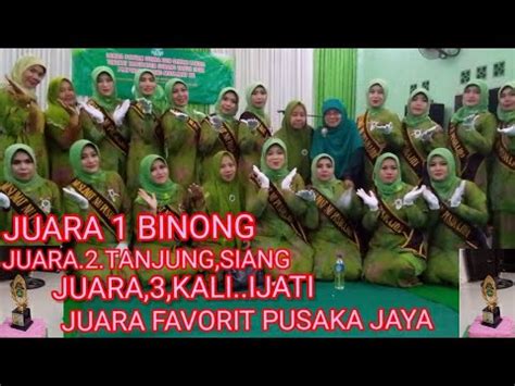 LOMBA PANDUAN SUARA MUSLIMAT NU TINGKAT KAB SUBANG DAN ALHAMDULILLAH