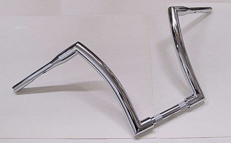 Harley custom chopper handlebars chrome 1 5 od 14s 16s custom harley motorcycle parts at vicious ...