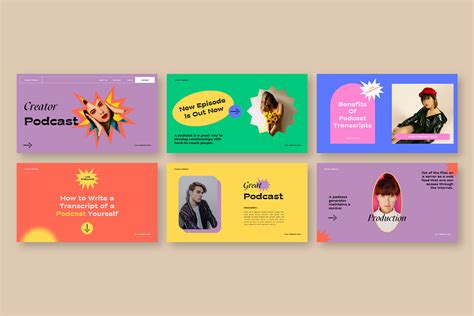 Podcast Presentation Template