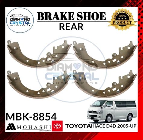 Brake Shoe Toyota Hiace D D Up Rear Set P N Mbk Mohashi