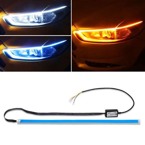 Buy Pcs Daytime Running Lights Cm Strip Lamp Save Lk