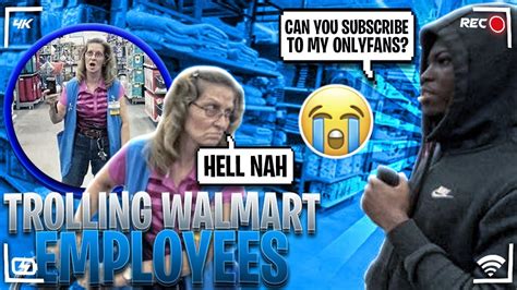 Asking Walmart Employees Do They Have Onlyfans We Got Kicked Out😂😂 Youtube