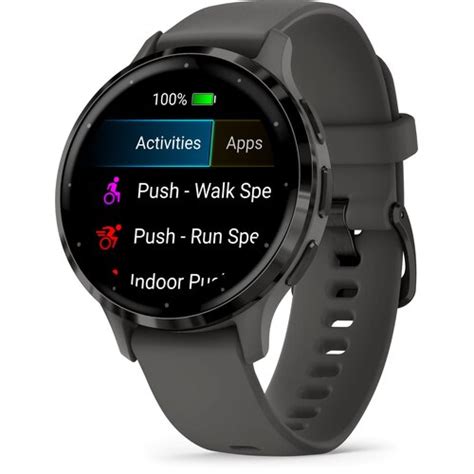 Garmin Venu S Mm Grafitowy Zegarek Sportowy Niskie Ceny I Opinie W