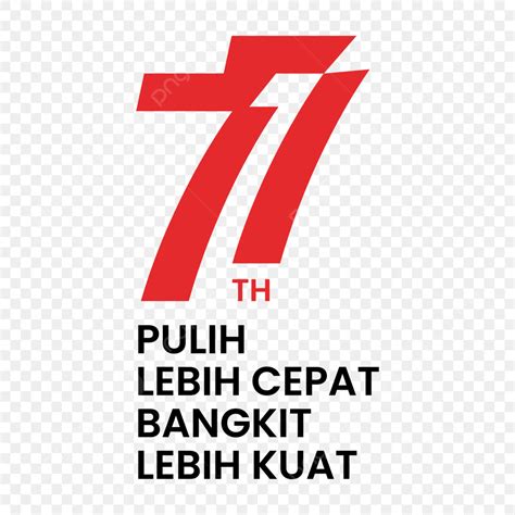 Logo Resmi Hut Ri Ke 77 Tahun 2022 PNG Logo Hutte Ri Ke 77 Png Logo