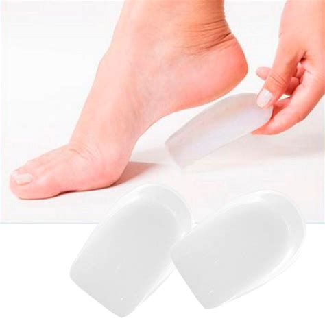 Palmilha para Esporão Calcâneo Fascite Plantar Tendinite 98 Silicone