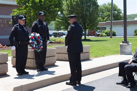 Distribution police officers honor National Police Week with ceremony ...