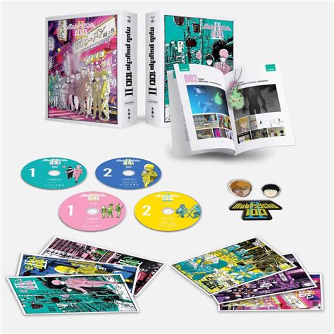 Anime Bluray Mob Psycho 100 Season Two Limited Edition