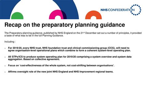 Ppt Implementing The Nhs Long Term Plan Planning And Contracting