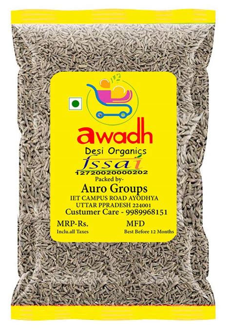 Organic Pure Natural Jeera Whole Cumin Seed G Machine Clean Desi