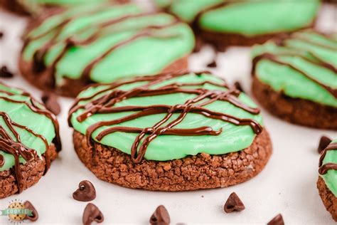 DOUBLE CHOCOLATE MINT COOKIES - Family Cookie Recipes