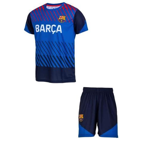 Ensemble Maillot Short Enfant Barça Collection Officielle Fc