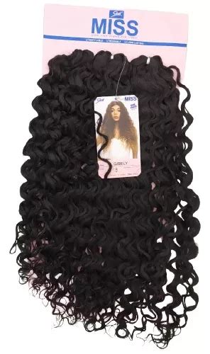 Cabelo Bio Fibra Sleek Gisely Miss Crochet Braid Macio 260g