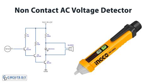 Non Contact Voltage Detector With Circuit Diagram