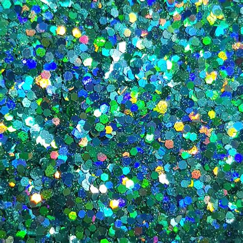 Mermaid Blue Festival Glitter Holographic Chunky Glitter Mix Uk