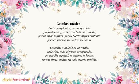 Poemas De Cumplea Os Para Una Madre Versos Bellos Y Emocionantes