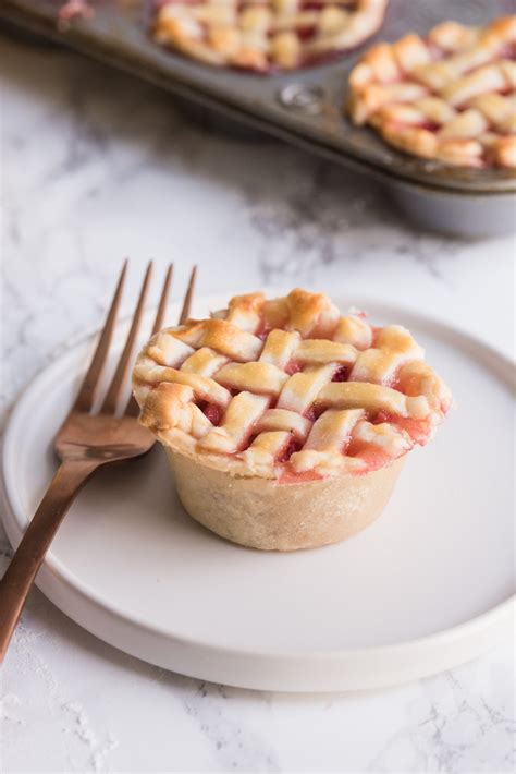 The World S Cutest Little Mini Strawberry Pies In A Muffin Tin The Sweetest Occasion