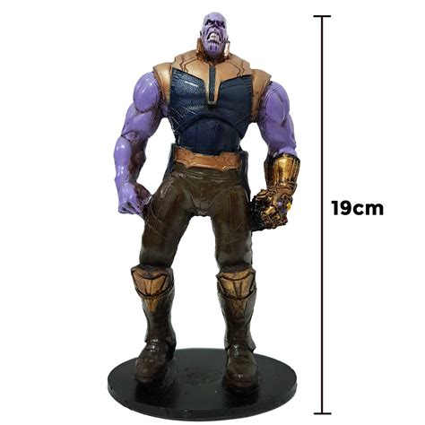 Boneco Thanos Vingadores Guerra Infinita Action Figure Cm Voc